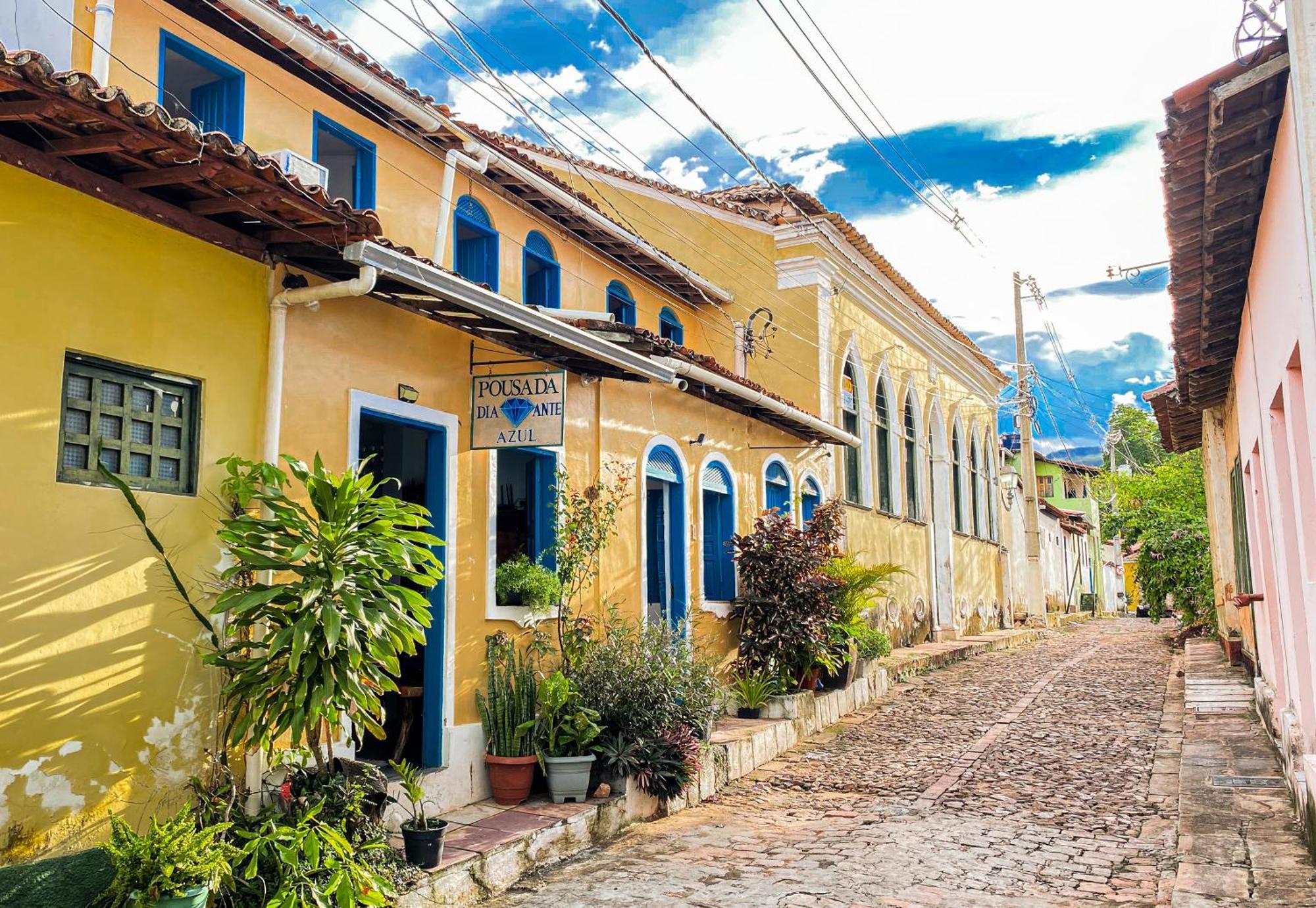 Pousada Diamante Azul Lencois Ngoại thất bức ảnh