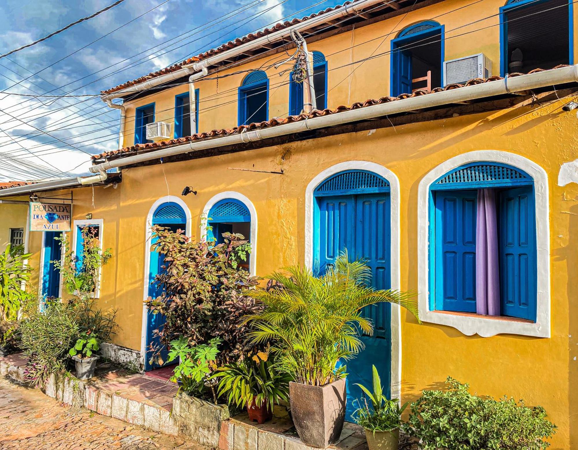 Pousada Diamante Azul Lencois Ngoại thất bức ảnh